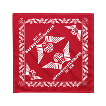 DCC Red/White Logo Bandana